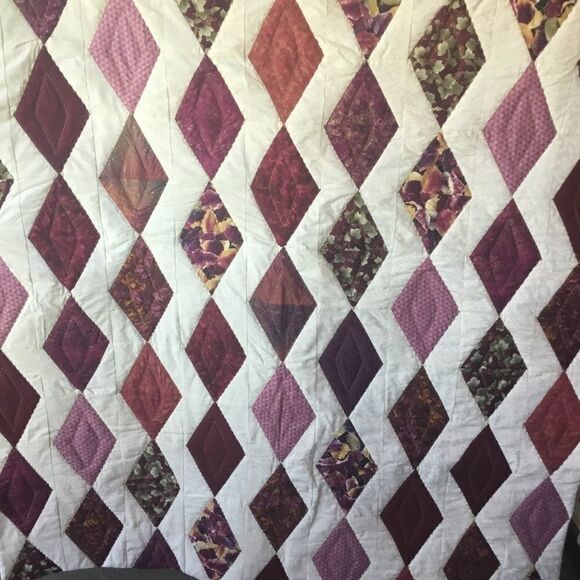 Handmade Quilt. NWOT. 64” x 56” - Picture 4 of 11